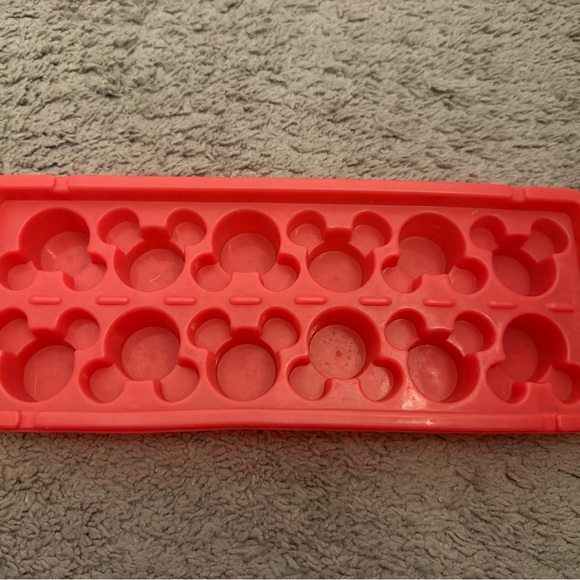 Disney World Other - Red Silicone Ice Cube Tray